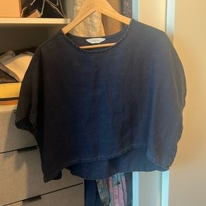 Elizabeth Suzann linen top